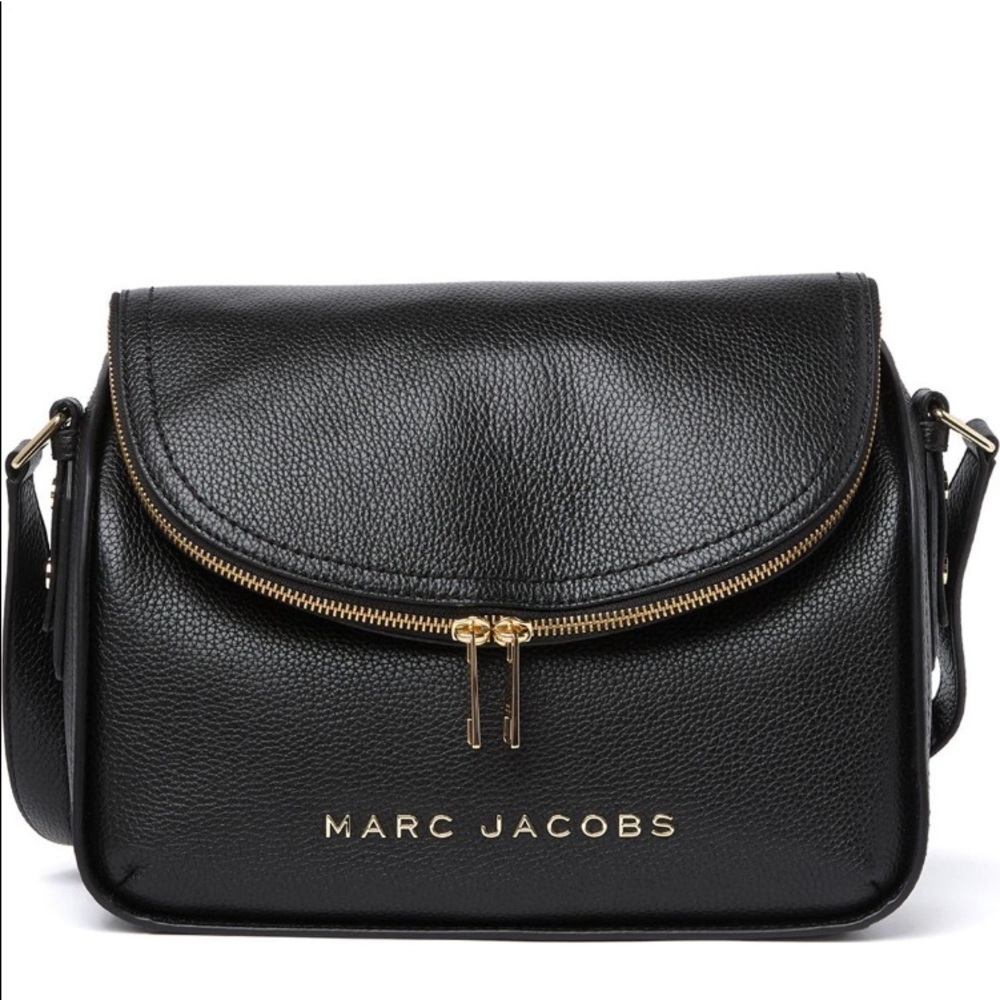 Marc jacobs leather messenger bag